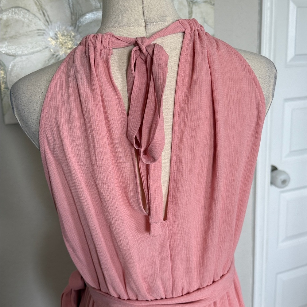 Forever 21 pink Maxi dress Sz Large - Picture 11 of 13
